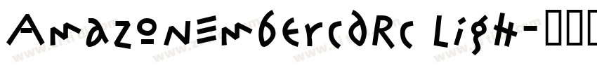 AmazonEmbercdRc Ligh字体转换